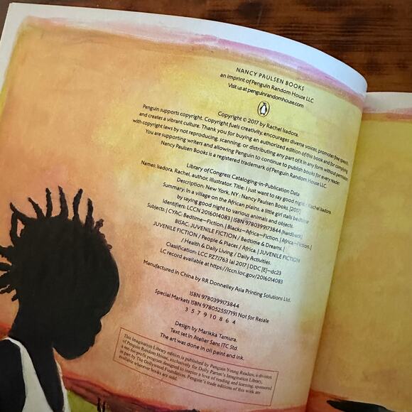 I Just Want To Say Goodnight African Village Paperback Book - Picture 3 of 11